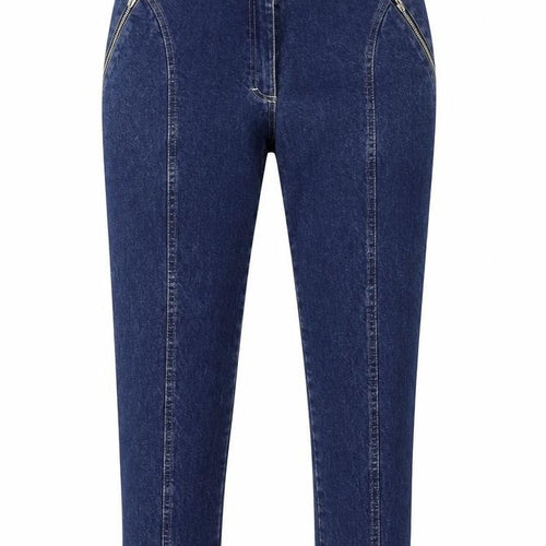 Clark Womens Blue  Denim Tapered Jeans Size 28 in L27 in