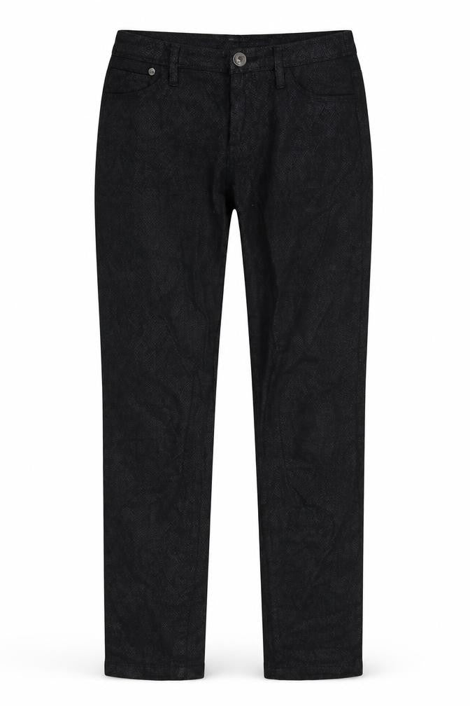 Yessica Womens Black Animal Print Denim Skinny Jeans Size 10 L29 in