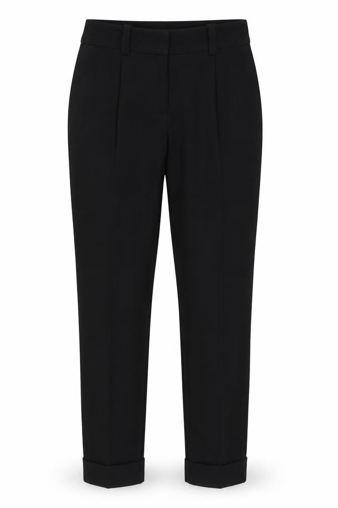 Preworn Womens Black   Trousers  Size 30 in L25 in