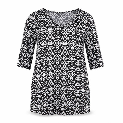 intuition Womens Multicoloured Geometric  T-Shirt Dress  Size 12
