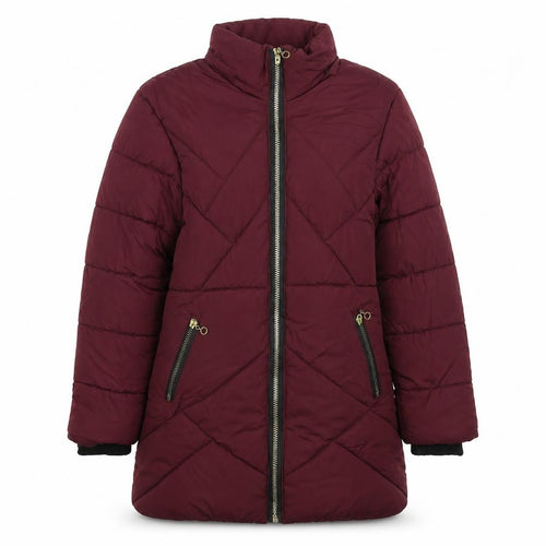 JingPintz Girls Brown   Puffer Jacket Coat Size XL