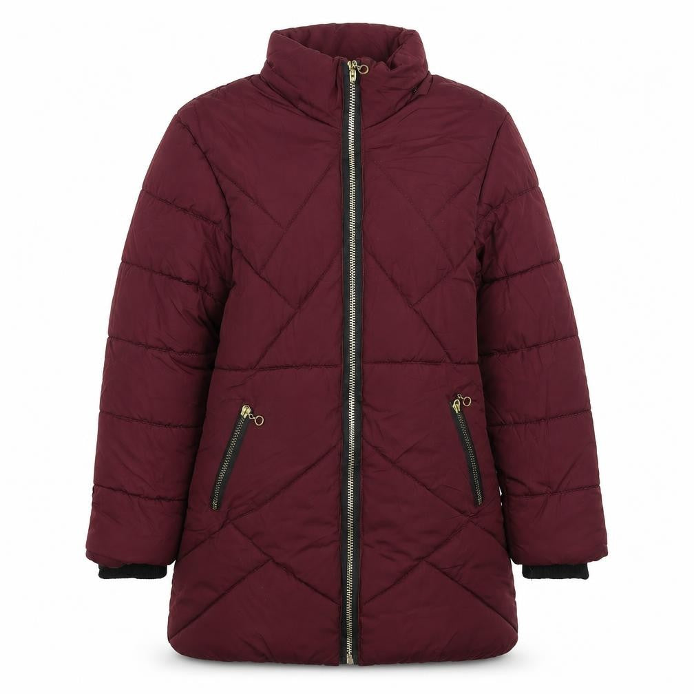 JingPintz Girls Brown   Puffer Jacket Coat Size XL