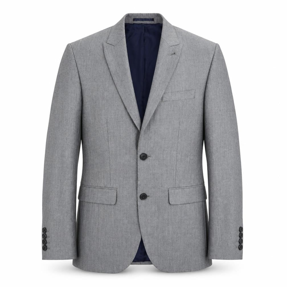 Front view of Next men’s grey jacket suit jacket, size 36