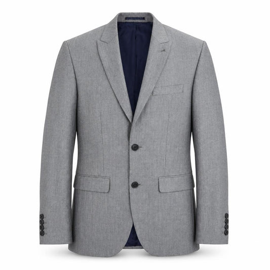 Front view of Next men’s grey jacket suit jacket, size 36