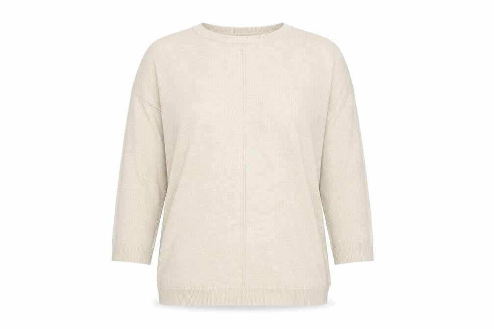 Front view of Tezenis women’s beige jumper, size S
