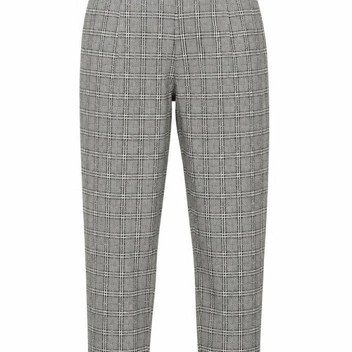 New Look Womens Beige Check  Trousers  Size 8 L26 in