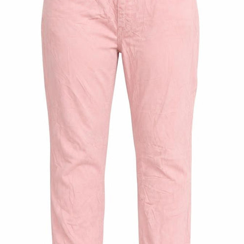 Outfit Fashion Womens Pink  Denim Straight Jeans Size 38 L24 in