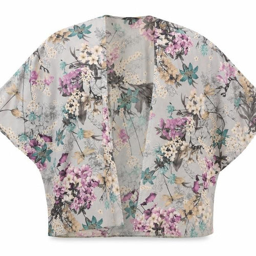 New Look Womens Multicoloured Floral  Cardigan Jumper Size 8