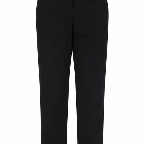 George Girls Black   Cropped Trousers Size 9-10 Years