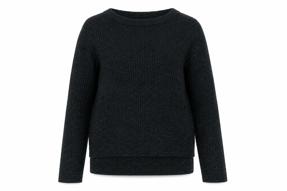 Front view of H&M women’s green jumper, size S