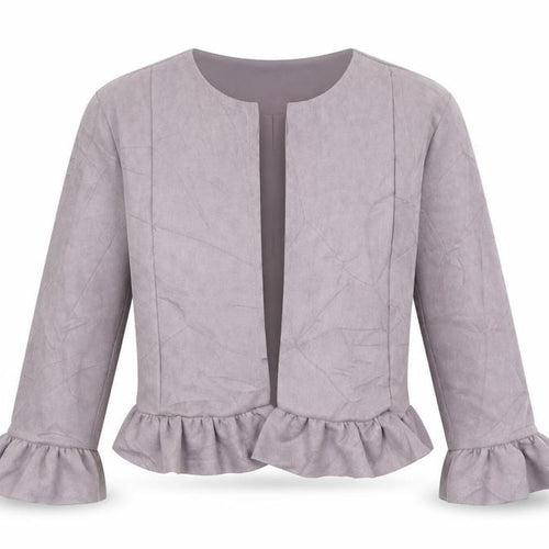 Prague Womens Purple   Jacket Blazer Size S