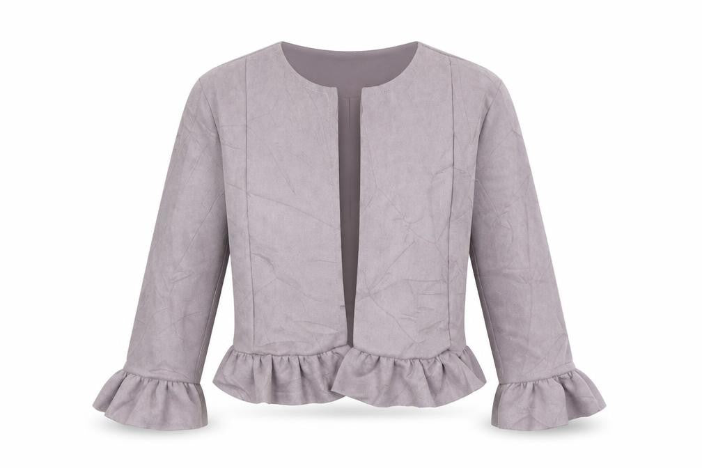 Prague Womens Purple   Jacket Blazer Size S