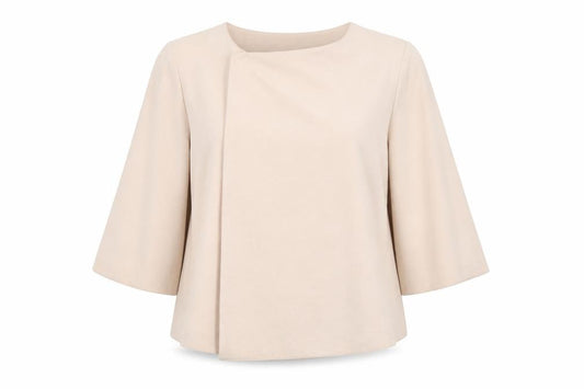 Front view of New Look women’s pink jacket, size UK 10