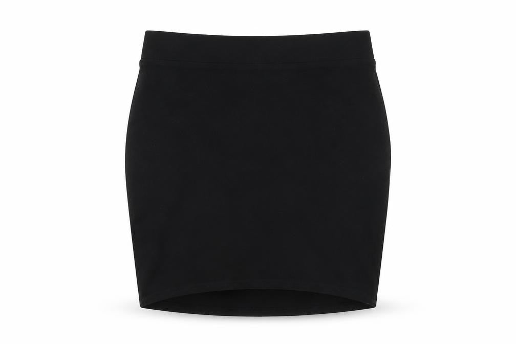 Preworn Womens Black   Straight & Pencil Skirt Size S