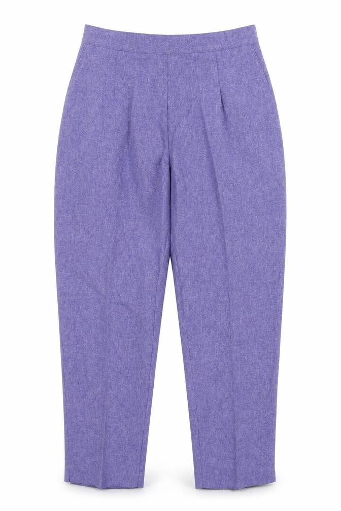 Janique Womens Purple   Trousers  Size 14 L27 in