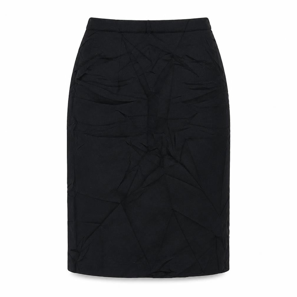 Preworn Womens Black   Straight & Pencil Skirt Size 12