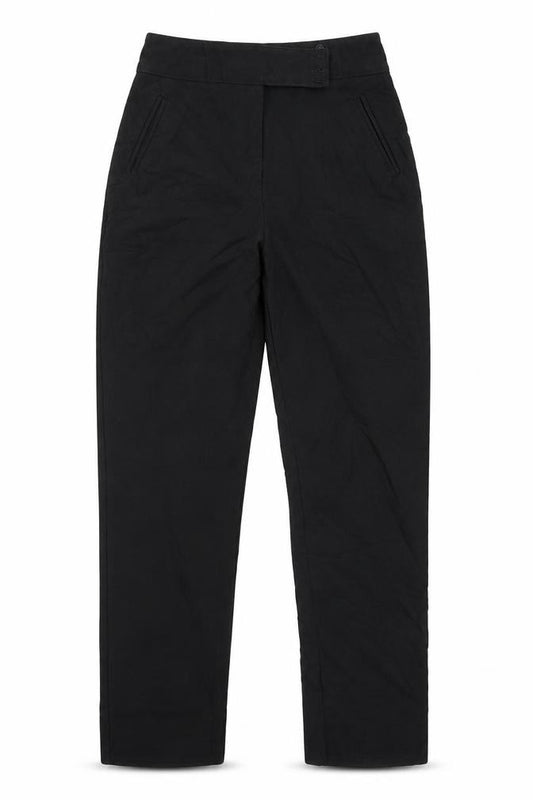 Front view of John Lewis boys’ black dress pants trousers, size 11, years