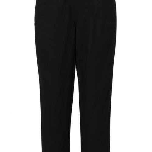 M&S Womens Black   Trousers  Size 12 L28 in