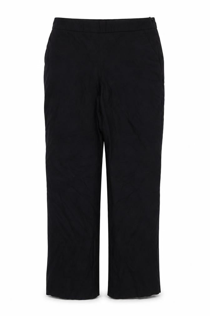 M&S Womens Black   Trousers  Size 12 L28 in