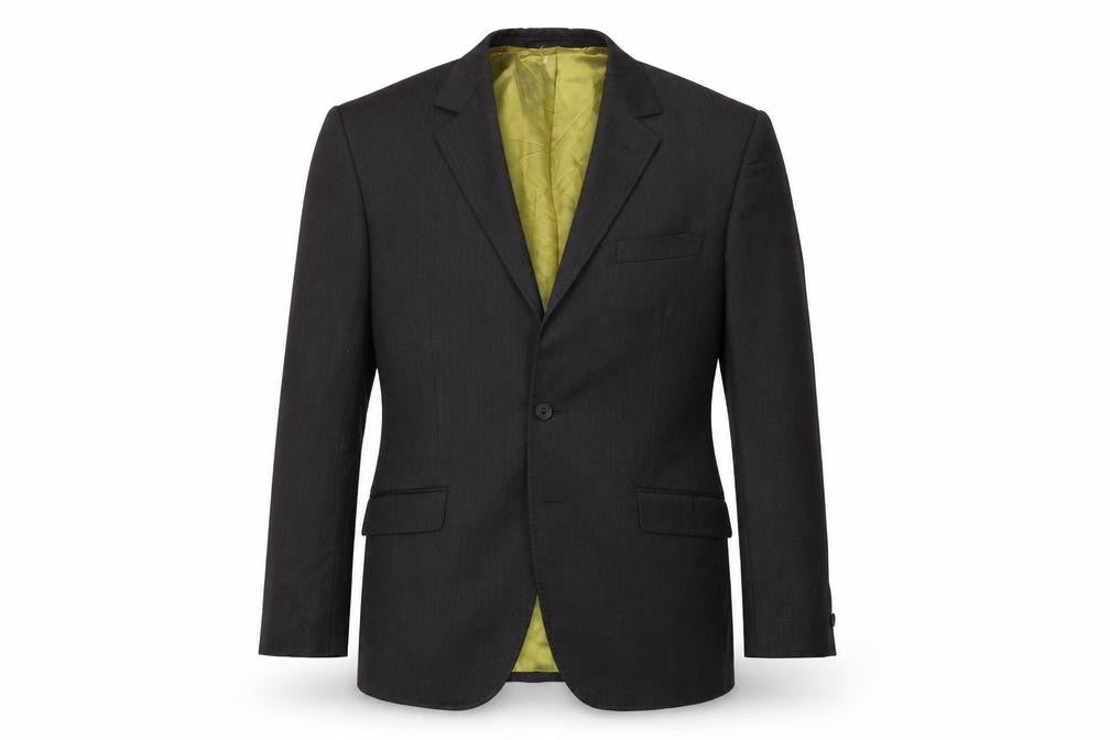 Front view of Marks & Spencer men’s grey jacket blazer