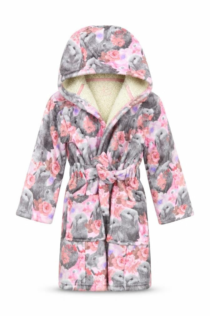 Marks and Spencer Girls Pink Floral  Top Robe Size 2-3 Years