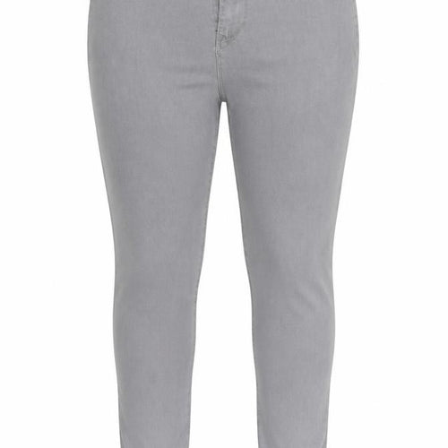 Denim & Co. Womens Grey  Denim Jegging Leggings Size 14 L28 in
