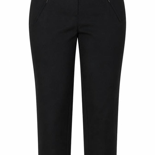 F&F Womens Black Argyle/Diamond  Trousers  Size 34 in L26 in