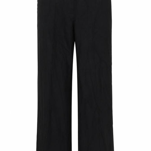 M&S Womens Black   Trousers  Size 12 L30 in