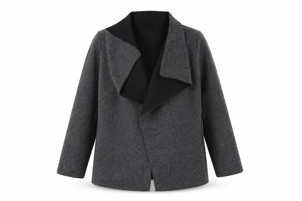 Front view of izabel women’s green jacket, size UK 10