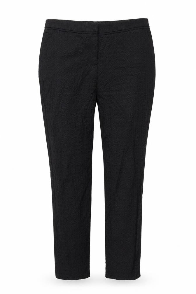 Jobis Womens Black Argyle/Diamond  Trousers  Size 12 L27 in