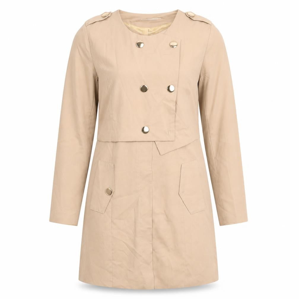Mermaid Womens Beige   Shirt Dress  Size M