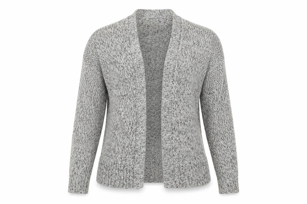 VERO MODA Womens Brown  Knit Cardigan Jumper Size S