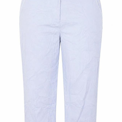 Papaya Mens Blue   Capri Trousers Size 16 L20 in