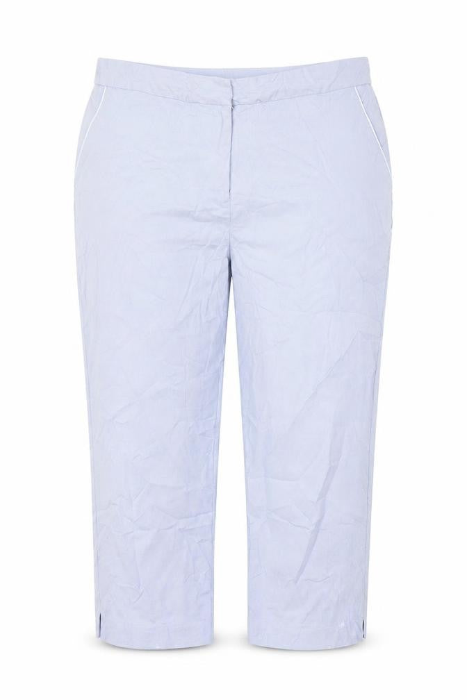 Papaya Mens Blue   Capri Trousers Size 16 L20 in