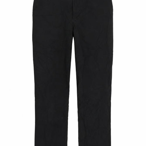 M&S Boys Black   Carpenter Trousers Size 11-12 Years