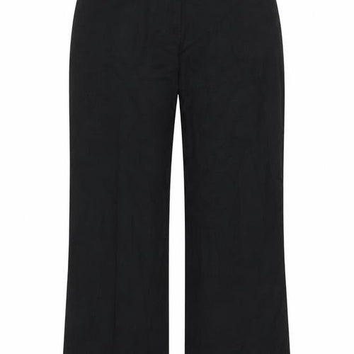 M&S Womens Black   Trousers  Size 14 L23 in