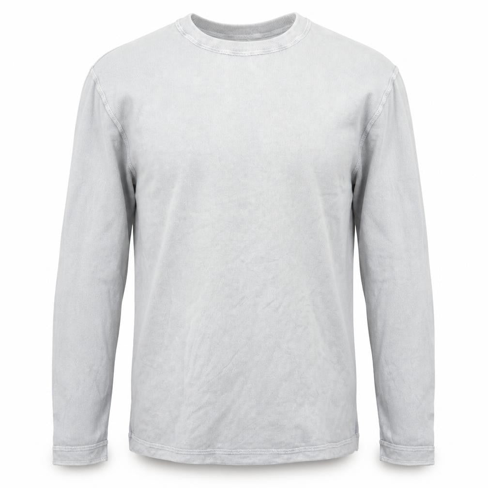 Front view of Gap men’s grey jumper, size M