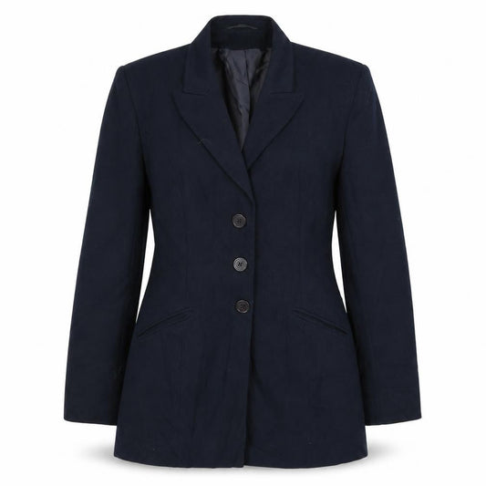 Front view of Principles women’s blue jacket blazer, size UK 10