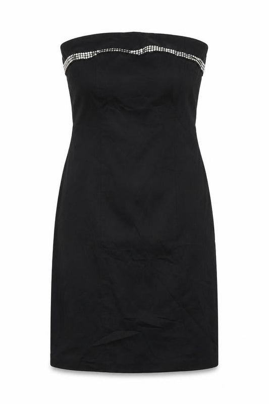 Front view of Principles women’s black a-line, size UK 12