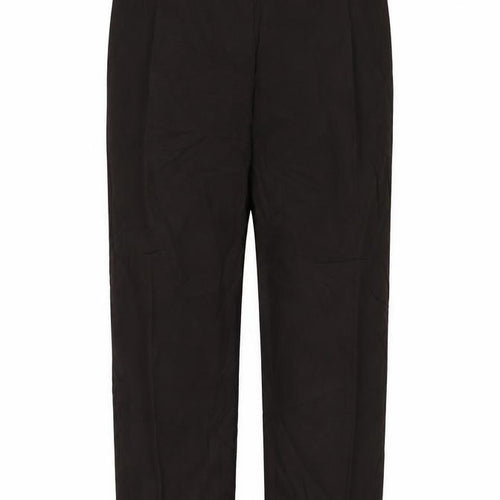 Preworn Womens Brown   Trousers  Size 24 L24 in