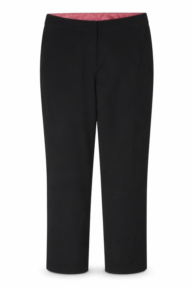 AMARANTO Womens Black   Trousers  Size 14 L28 in