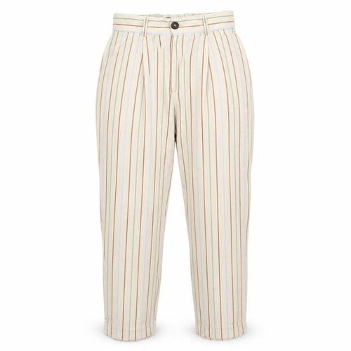 Marks and Spencer Womens Multicoloured Striped  Trousers  Size 8 L21 in