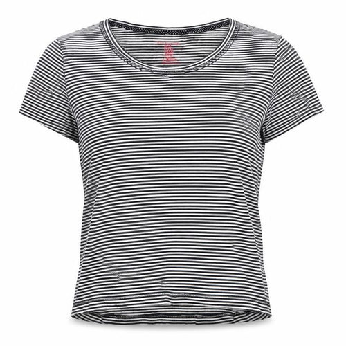 Debenhams Womens Black Striped  Top Pyjama Top Size 12