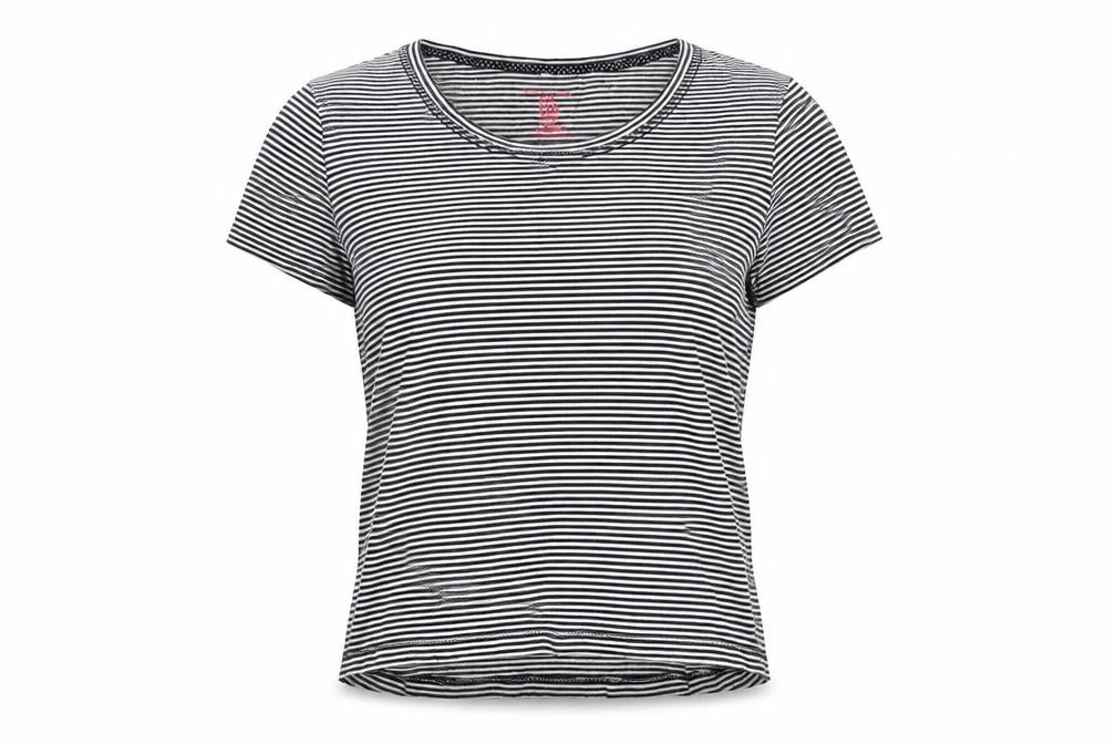 Debenhams Womens Black Striped  Top Pyjama Top Size 12