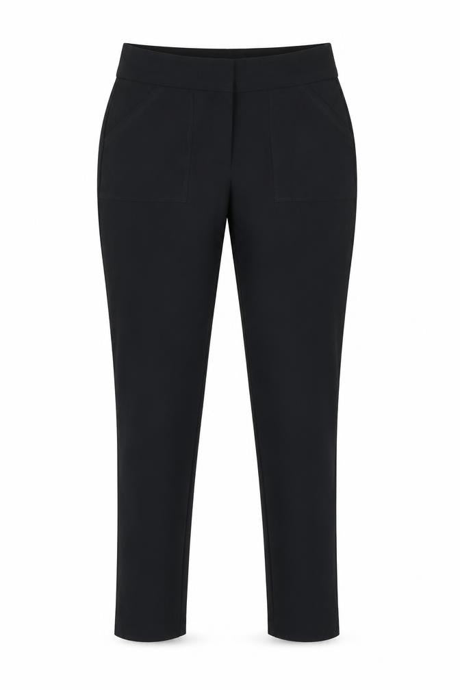 Preworn Womens Black   Trousers  Size 30 in L28 in