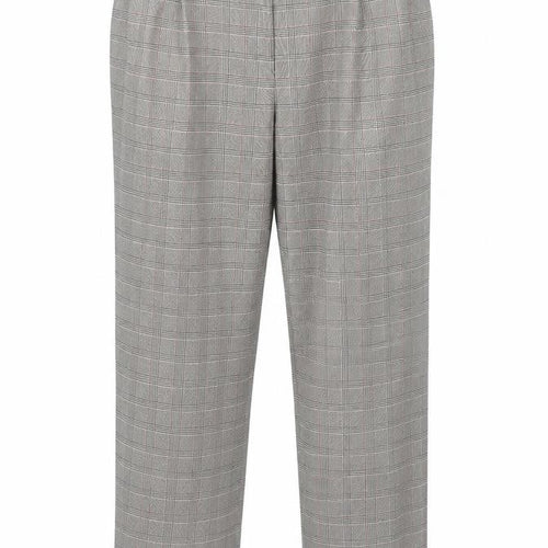 Preworn Womens Beige Check  Trousers  Size 30 in L28 in