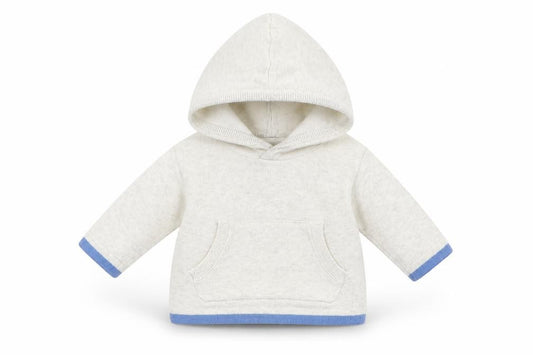 Front view of Matalan Beige jumper, size 0-3, Months