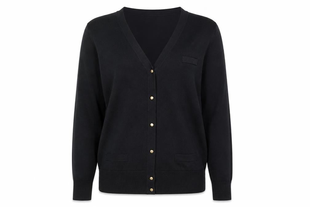incorporatewear Womens Black   Cardigan Jumper Size M  - Incorporatewear