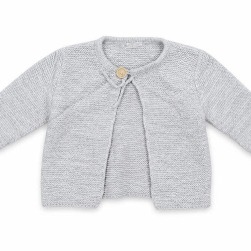 Preworn Baby Grey   Cardigan Jumper Size 12-18 Months