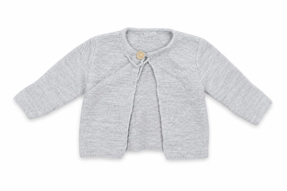 Preworn Baby Grey   Cardigan Jumper Size 12-18 Months